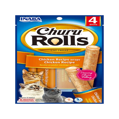 Churu Sticks Rolls de Pollo para gatos